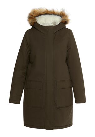 Dreimaster Dreimaster Winter parka Dames donkere olijf