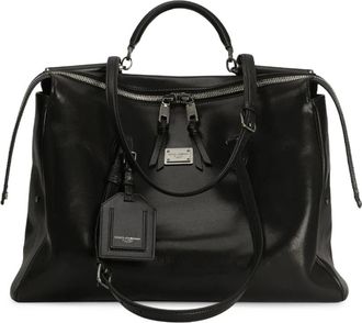 Dolce & Gabbana Handtas - Heren - Handtassen - Zwart - ONE Size - Leer - Tassen