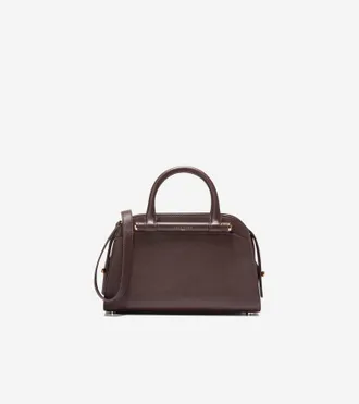 Cole Haan Womens Catherine Small Satchel - Brown