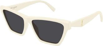 Saint Laurent Ladies Black Cat Eye Sunglasses SLM103 007