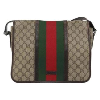 Gucci Pre-owned Vintage Cross Body Bag - unisex - Gucci Vintage - Vintage Cross Body Bags - Brown - ONE SIZE - Pre-owned