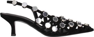 The Attico Dames, Schoenen, Zwart, Maat: 38 EU Leer