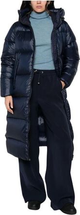 Pyrenex Abrigo de Plumas - Coats - Mujer - Azul - XS