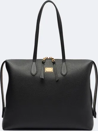 Dolce & Gabbana Vittoria Large leather tote bag