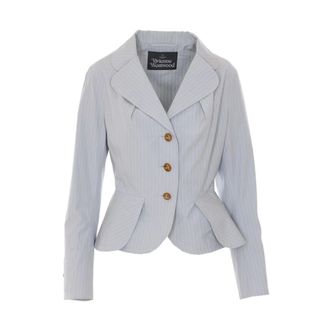 Vivienne Westwood Blazers, female, Gray, Size: M Blazer