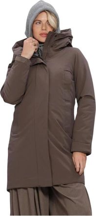 Elvine Eline Jacket - Dames - Jassen - Bruin - Maat: S Leer