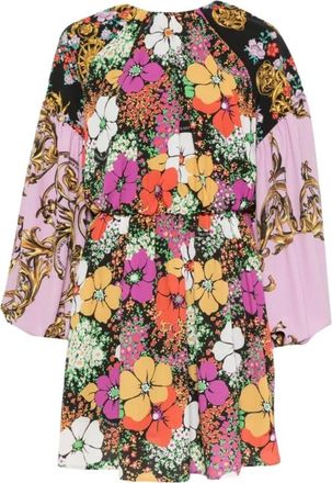 Versace Jeans Couture Dames, Jurken, Veelkleurig, Maat: XS