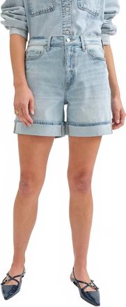 Daze Easy Rider Mid Rise Cuffed Short In Dew Drop