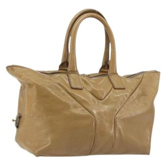 Saint Laurent Bolso de mano vintage de segunda mano - Pre-owned - Mujer - Beige - ONE SIZE