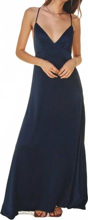 Dress Forum Miley Maxi Dress In Deep Indigo