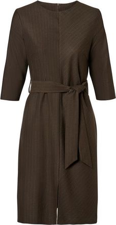 Mart Visser Ziana Lurex Jurk Bruin