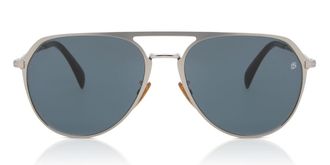 David Beckham DB 7095/G/S Asian Fit R81/KU Mens Sunglasses Silver Size 58