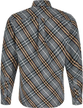 Burberry Mens Multicolor Cotton Blouse