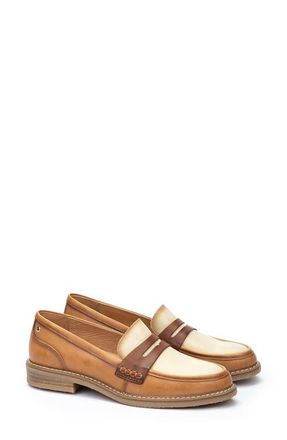 Pikolinos Aldaya Penny Loafer in Almond at Nordstrom, Size 7.5-8Us