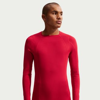 Nike Mens x Jacquemus Long-Sleeve Top in Red | IH0425-687