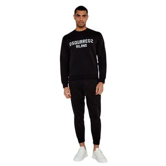 Dsquared2 Milano Logo Zwart Trainingspak