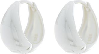 Argento Vivo Sterling Silver 12mm Puffy Huggie Hoop Earrings at Nordstrom Rack