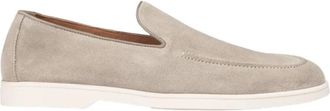 Doucal's Mocassins van Su&egrave;de - Heren - Loafers - Grijs - 39 EU - Su&egrave;de - Schoenen