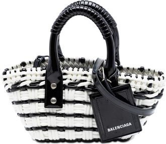 Balenciaga Pre-owned Balenciaga Faux Leather Bistro Basket Bag XXS Ladies SMMJL7XY5HQFP1S3