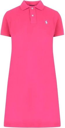 Polo Ralph Lauren Embroidered-Pony Polo Dress