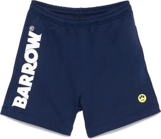 Barrow Shorts con logo - Blu