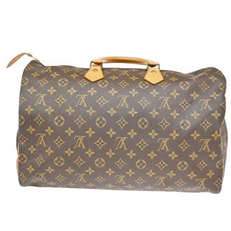 Louis Vuitton Speedy Monogram Canvas Brown Canvas Handbag (Pre-Owned)