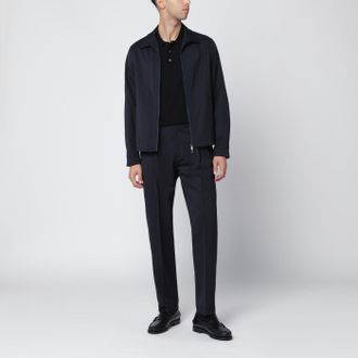 Santaniello Blauer Santaniello-Anzug aus Wollmischung