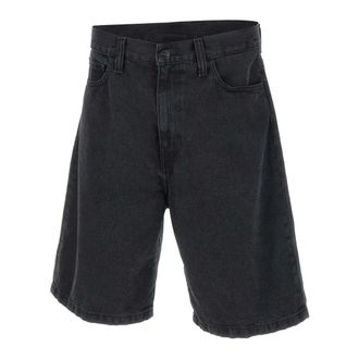 Carhartt Work in Progress Denim Shorts, male, Black, W31, Landon Short