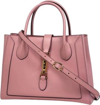 Gucci Pre-owned Handbags, female, Pink, Size: ONE SIZE Pre-owned Vintage Handbag