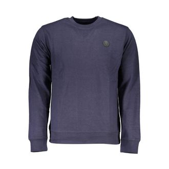 Gian Marco Venturi Blue Cotton Men Mens Sweatshirt