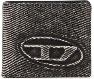 Diesel Wallet in washed denim - Small Wallets - Unisex - Grey