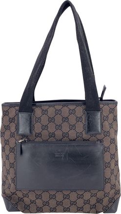 Gucci Gucci stoffen schoudertas