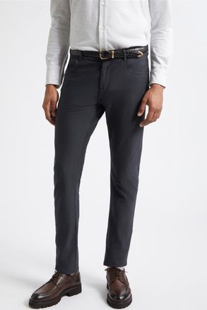 Eleventy Stretch Cotton Blend Pants in 22Nn Black at Nordstrom, Size 34