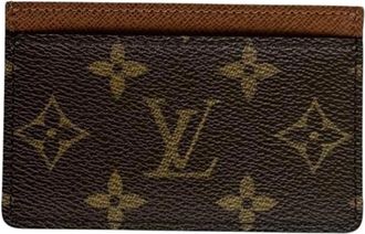 Louis Vuitton Portacarte Pre-owned Vintage Monogram - - Pre-owned - Donna - Marrone - ONE SIZE