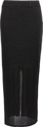 Missoni Long Vanis&egrave; Rok - Dames - Maxi Rokken - Zwart - 2XS - Rokken