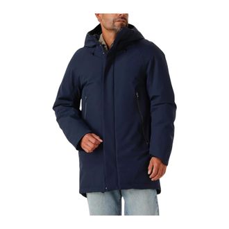 KRAKATAU Heren, Jassen, Blauw, Maat: XL Wol