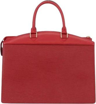 Louis Vuitton Pre-owned Vintage Handbag - Dames - Vintage Handtas - Rood - ONE Size - Leer - Vintage