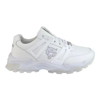 Plein Sport Hombre, Zapatos, Blanco, Talla: 45 EU