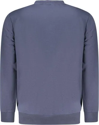 Timberland Logo-Print Cotton Sweatshirt - Blue