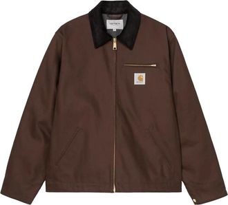 Carhartt Work in Progress Detroit Jacket - Heren - Zomerjassen - Bruin - M - Katoen - Jassen