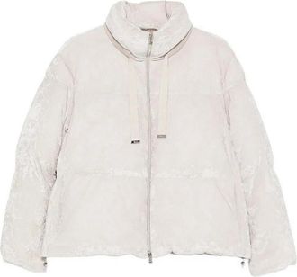 Herno Velvet Puff Coat