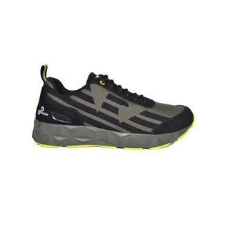Emporio Armani Sportieve Zwart Grijze X8X033Xk Sneakers - Heren - Sneakers - Grijs - 41 1/2 EU - Schoenen