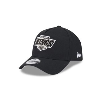 New Era Los Angeles Kings NHL Injection Black 9Forty Adjustable A-Frame Cap