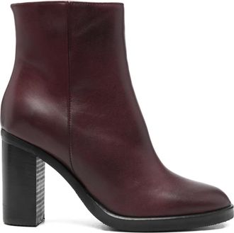 Paola Parisi Roma 90mm block-heel boots - Red