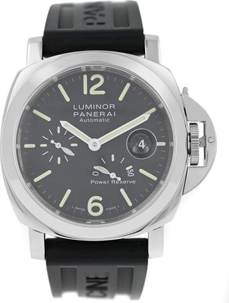 Officine Panerai Pre-owned Panerai Luminor Black Dial Mens Watch PAM01090