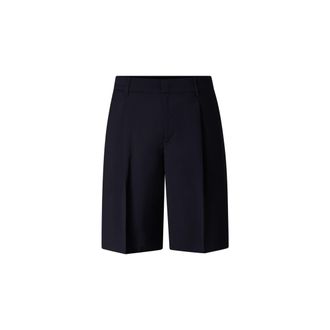 Bogner Johny pleated shorts for men - Navy blue - 46