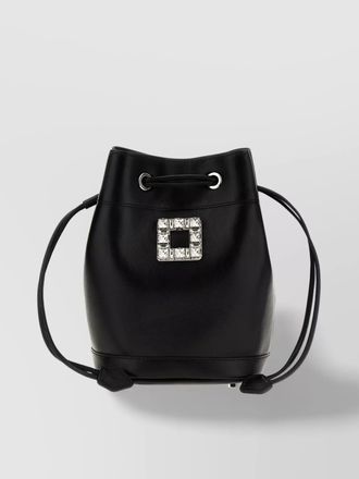 Roger Vivier leather bucket bag