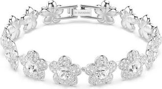 Swarovski x Ariana Grande Crystal Bracelet in Silver/White at Nordstrom