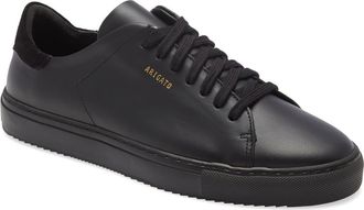Axel Arigato Clean 90 Sneaker in Black/black Leather at Nordstrom, Size 44