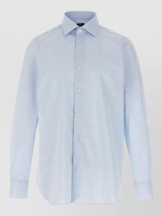 Finamore cotton long-sleeve shirt